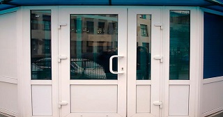Пластиковая входная группа Сосновоборск, цена от 10414 руб.